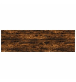 Étagères murales 4pcs chêne fumé 100x30x1,5cm bois d'ingénierie