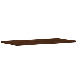 Étagères murales 4 pcs chêne marron 60x30x1,5cm bois ingénierie