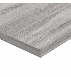 Étagères murales 4 pcs sonoma gris 80x50x1,5 cm bois ingénierie