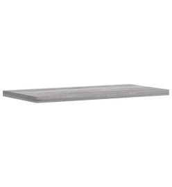 Étagères murales 4 pcs sonoma gris 40x20x1,5 cm bois ingénierie