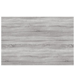 Étagères murales 4 pcs sonoma gris 60x40x1,5 cm bois ingénierie