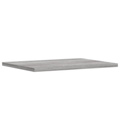 Étagères murales 4 pcs sonoma gris 40x30x1,5 cm bois ingénierie