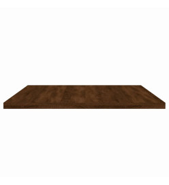 Étagères murales 4 pcs chêne marron 80x40x1,5cm bois ingénierie