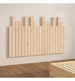 Tête de lit murale 127,5x3x80 cm Bois massif de pin