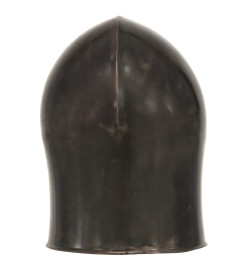 Casque de chevalier médiéval antique pour GN Argenté Acier