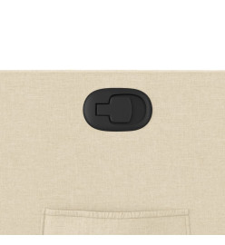 Fauteuil inclinable Crème Tissu