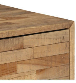 Ensemble de buffet 2 pcs Bois de teck recyclé