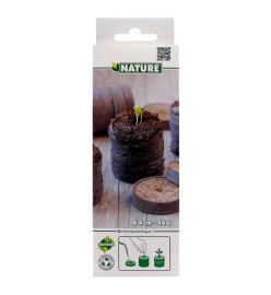 Nature Tablettes de tourbe 48 pcs dia. 4 cm