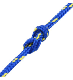 Corde de bateau Bleu 2 mm 250 m Polypropylène