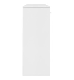 Buffet Blanc 110x30x75 cm Aggloméré