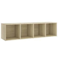 Meubles TV 2 pcs Chêne sonoma 142,5x35x36,5 cm Aggloméré