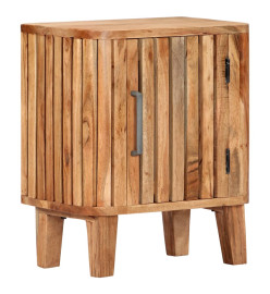 Table de chevet 40 x 30 x 50 cm Bois d'acacia massif