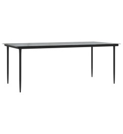 Ensemble à manger de jardin et coussins 9 pcs marron poly rotin