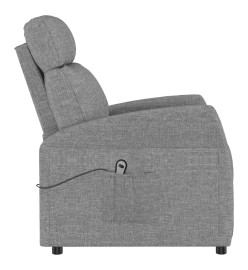 Fauteuil Gris clair Tissu