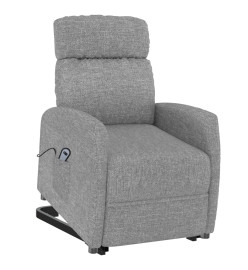 Fauteuil Gris clair Tissu