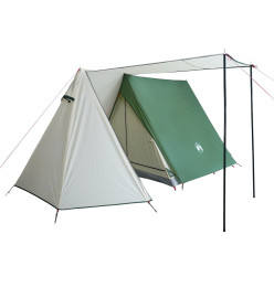 Tente de camping 3 personnes vert 465x220x170 cm taffetas 185T