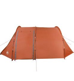 Tente de camping 4 personnes 420x260x153 cm taffetas 185T