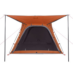 Tente de camping 4 personnes 240x221x160 cm taffetas 185T