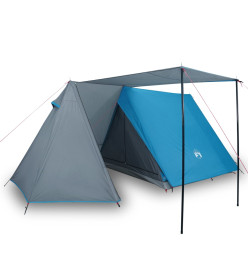 Tente de camping 3 personnes bleu 465x220x170 cm taffetas 185T