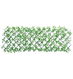  Treillis de lierre artificiel extensible vert 180x65 cm