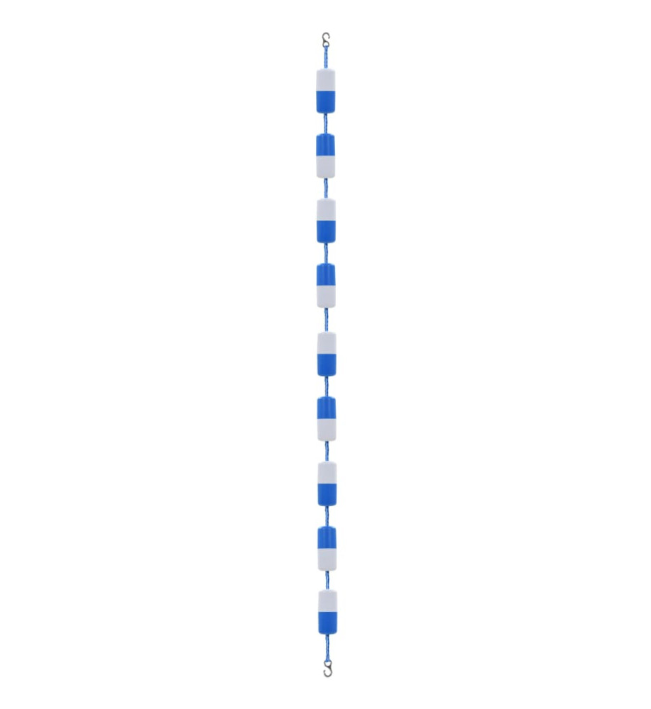 Corde de sécurité de séparation de piscine 6 m Plastique