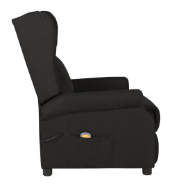 Fauteuil de massage Noir Tissu