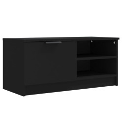 Meubles TV 2 pcs Noir 80x35x36,5 cm Bois d'ingénierie