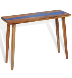 Table console Teck Résine 100 x 35 x 75 cm