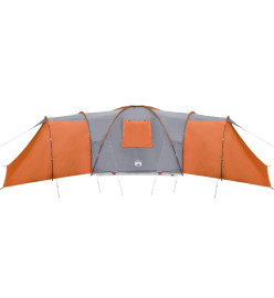 Tente de camping 12 personnes 840x720x200 cm taffetas 185T