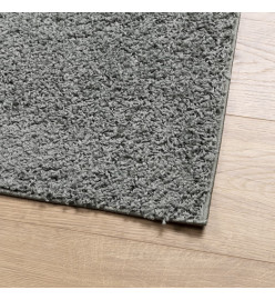 Tapis shaggy à poils longs moderne vert 200x280 cm