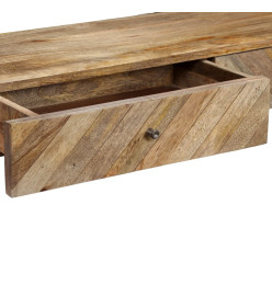 Table console Bois de manguier massif 118 x 30 x 80 cm