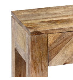 Table console Bois de manguier massif 118 x 30 x 80 cm