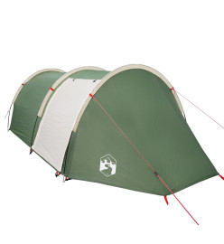 Tente de camping 4 personnes vert 405x170x106 cm taffetas 185T