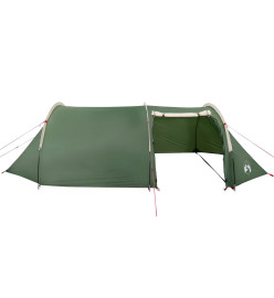 Tente de camping 4 personnes vert 405x170x106 cm taffetas 185T