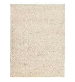 Tapis shaggy à poils longs moderne doré 300x400 cm