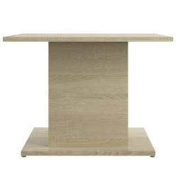 Table basse Chêne Sonoma 55,5x55,5x40 cm Aggloméré