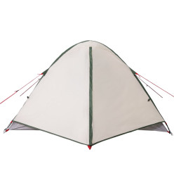 Tente de camping 3 personnes vert 240x217x120 cm taffetas 190T