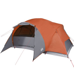 Tente de camping 8 personnes 360x430x195 cm taffetas 190T