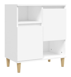 Buffets 3 pcs blanc 60x35x70 cm bois d'ingénierie