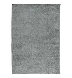 Tapis shaggy à poils longs moderne vert 120x170 cm