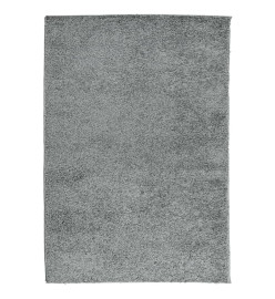 Tapis shaggy à poils longs moderne vert 160x230 cm