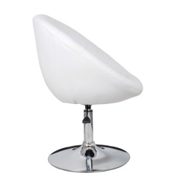 Tabouret de bar Blanc Similicuir