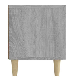 Meuble TV sonoma gris 180x31,5x40 cm bois d'ingénierie