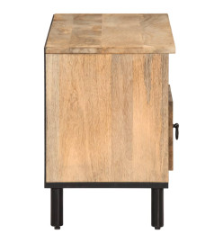 Meuble TV 100x33x46 cm bois massif de manguier