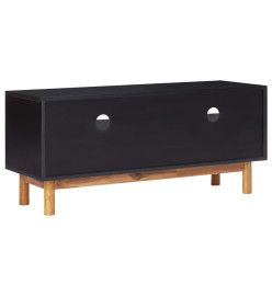 Meuble TV 100x35x45 cm Bois d'acacia massif et MDF