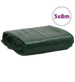 Bâche vert 5x8 m 600 g/m²