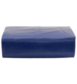 Bâche bleu 5x5 m 600 g/m²