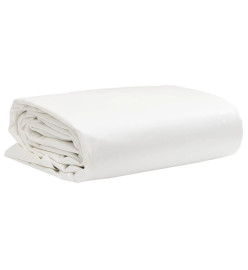 Bâche blanc 1,5x2 m 600 g/m²