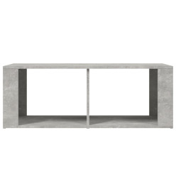 Table basse Gris béton 100x50x36 cm Bois d'ingénierie