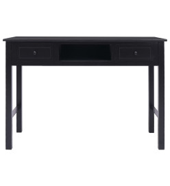 Bureau Noir 110 x 45 x 76 cm Bois